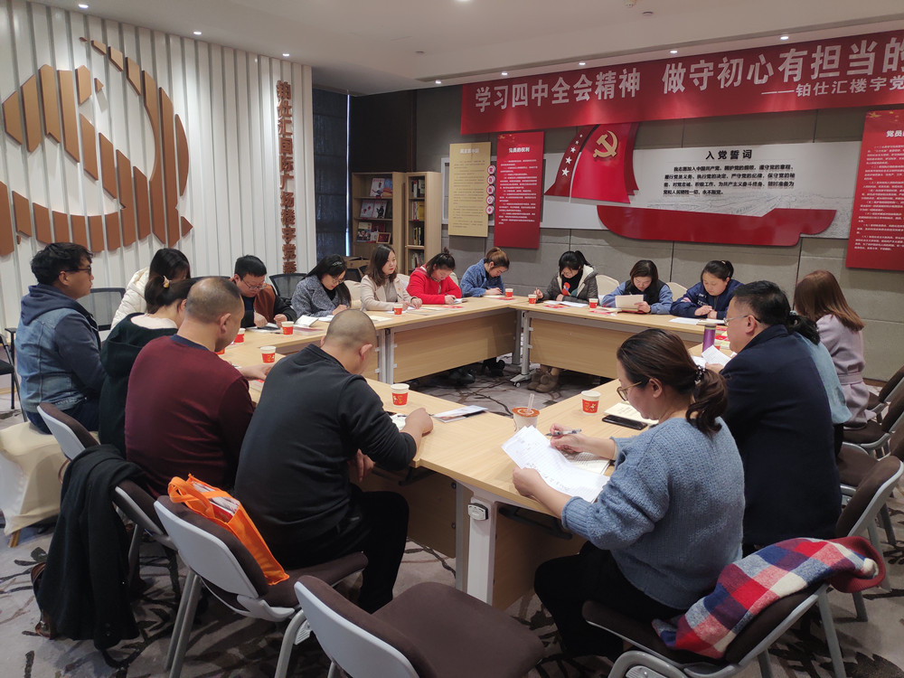 湖北東信醫(yī)藥有限公司黨支部 “不忘初心、牢記使命”主題教育專題民...